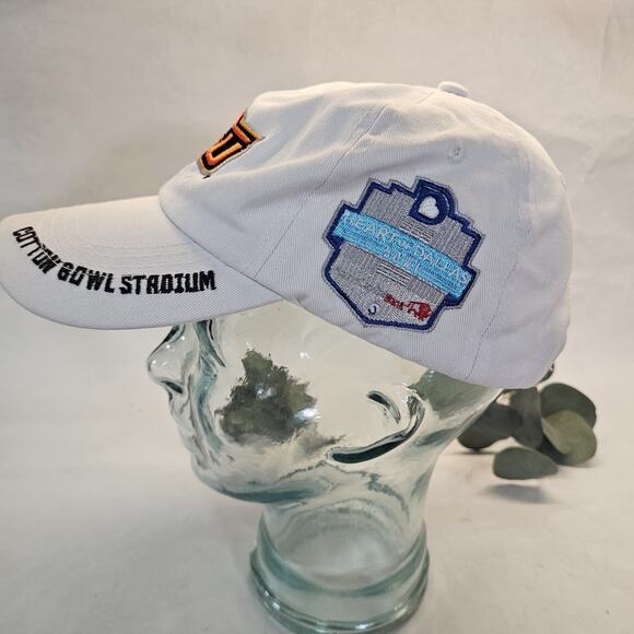 Oklahoma State University Cowboys Heart Of Dallas Cotton Bowl Strap back Hat Cap - Picture 2 of 10